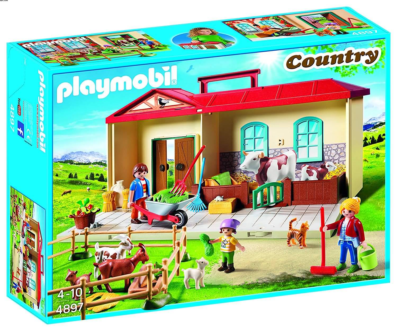 Granja maletin playmobil 4897 discount
