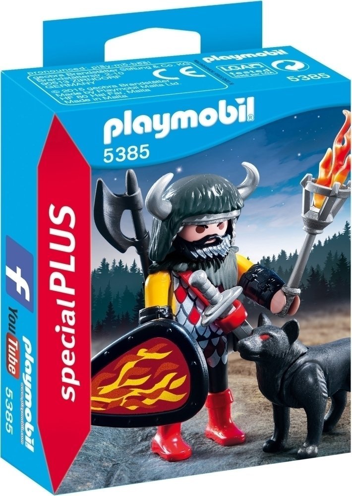 Playmobil 5385 Guerrero Lobo Juguetería El Pehuén en Villa del Parque