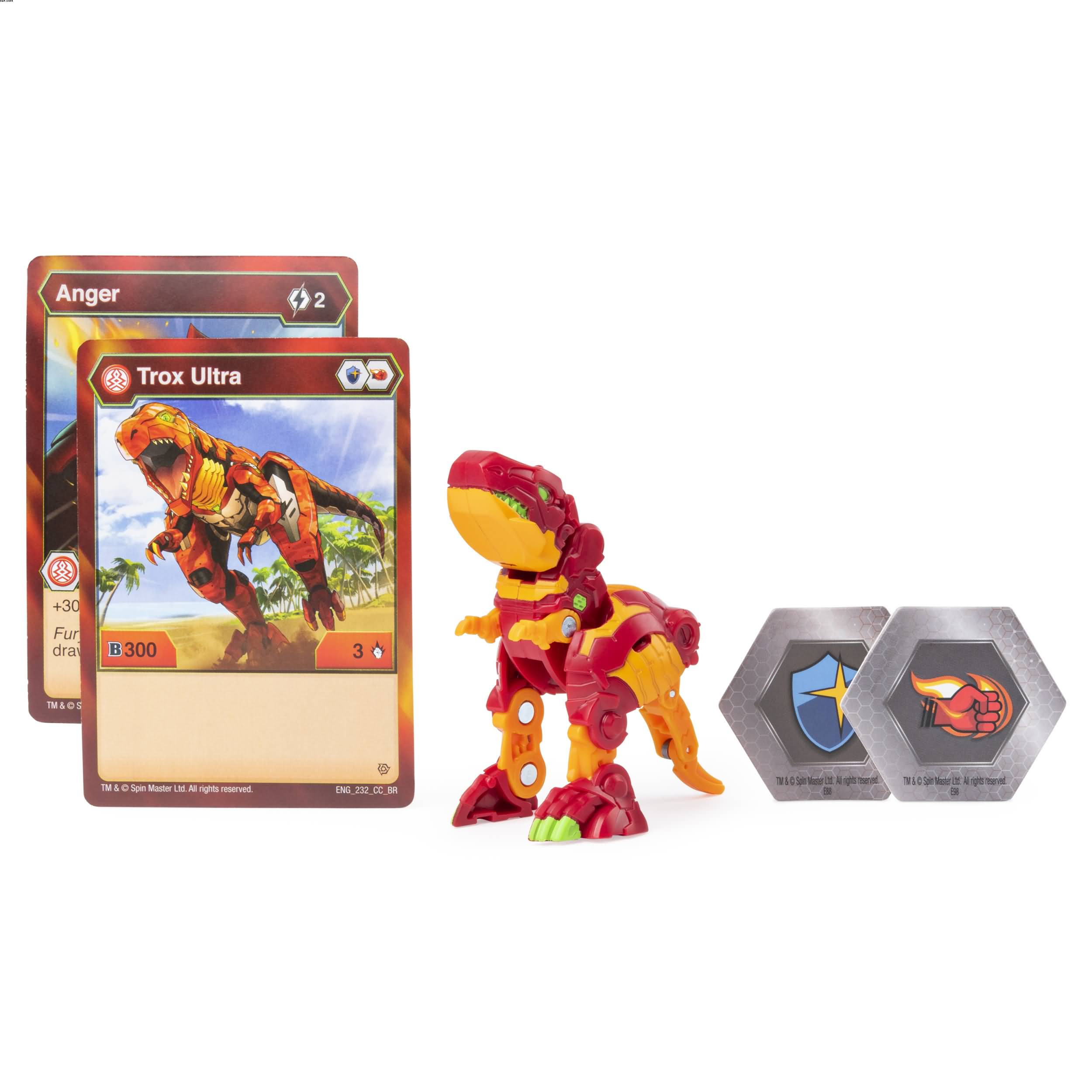 Bakugan Battle Planet Bakugan Ultra Pyrus Trox Jugueter a El