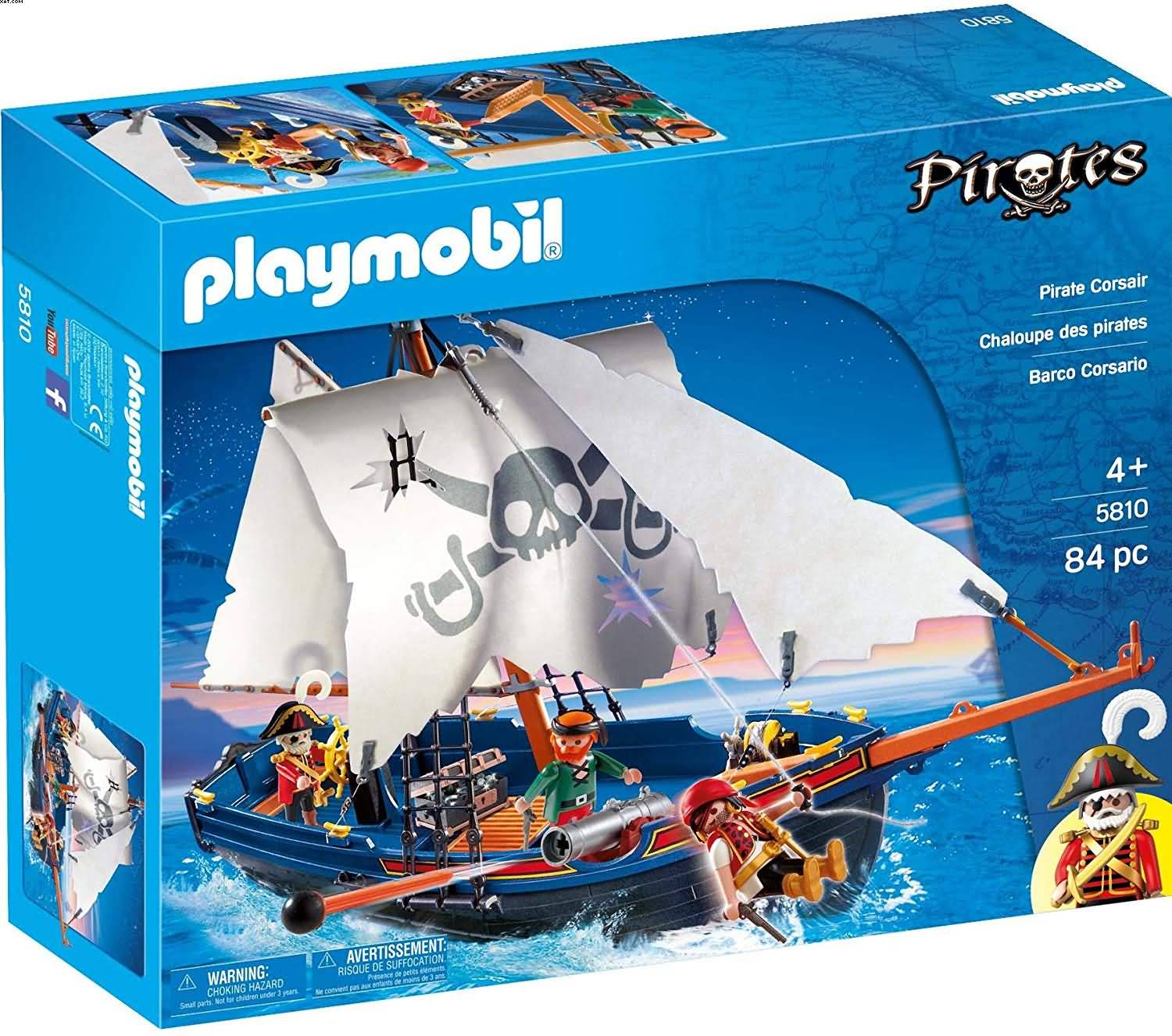 Playmobil 5810 Barco Corsario Pirata :: Juguetería El Pehuén en Villa